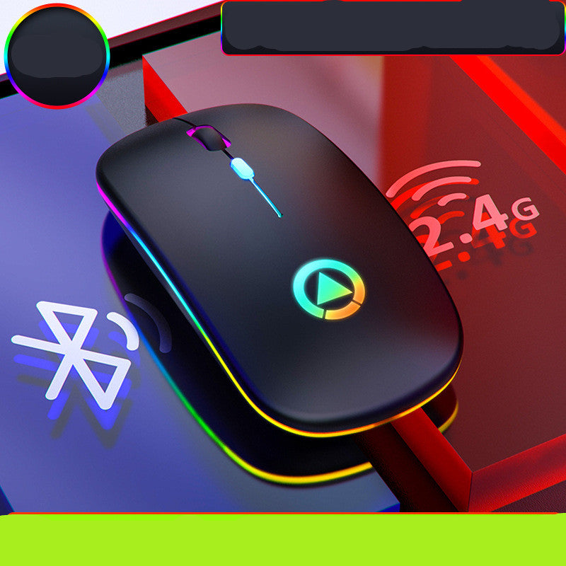 Mouse Spectrum Core - Mouse Sem Fio Bluetooth Recarregável com LED RGB