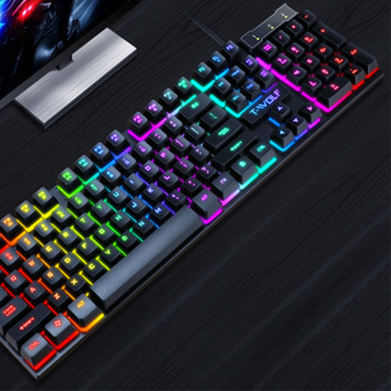 Teclado Gamer USB Luminous: Floating Manipulator