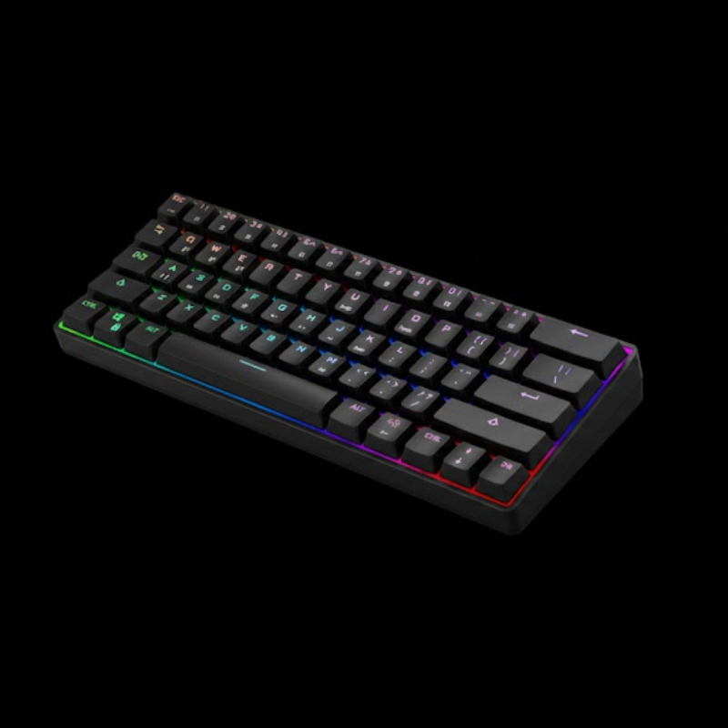 Teclado Mecânico Sem Fio Prisma - Bluetooth, RGB & Keycaps PBT Premium